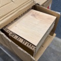 1602466-3 2 st Bokhyllor Harmon Ek Spånskiva 90x25x127,4 cm