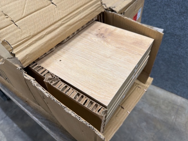 1602466-3 2 st Bokhyllor Harmon Ek Spånskiva 90x25x127,4 cm