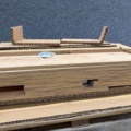 1602466-6 2 st Bokhyllor Harmon Ek Spånskiva 90x25x127,4 cm