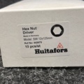 1606294-7 10 st Hylsskruvmejslar Hultafors 442675 SW 12x125mm