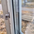1408062-2 Vitmålad dörr med isolerglas