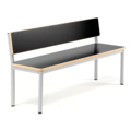 1605931-1 2 st Soffor BURÅS 1700x420 & 1100x420 mm, silver/grå
