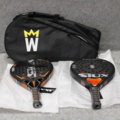 1558771-2 Två padelrack Siux inkl ryggsäck