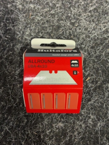 1606997-4 400 st Knivblad Hultafors Allround UBA-4x10