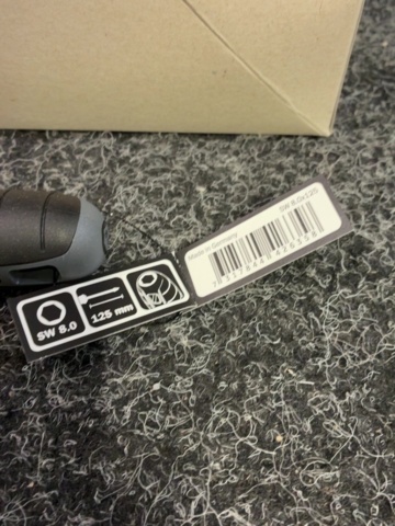 1607617-4 10 pcs Socket screwdrivers Hultafors SW 8.0 x 125