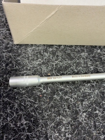 1607617-6 10 pcs Socket screwdrivers Hultafors SW 8.0 x 125