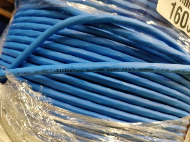 1603865-6 Nätverkskabel  - Schneider Electric Actassi Cat 6A F/FTP (CL-MX)