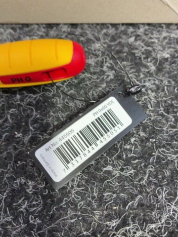 1607695-4 10 st VDE Phillips skruvmejsel PH 0 x 60 VDE