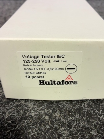 1607779-7 10 st Spänningsprovare IEC HVT IEC 3x60