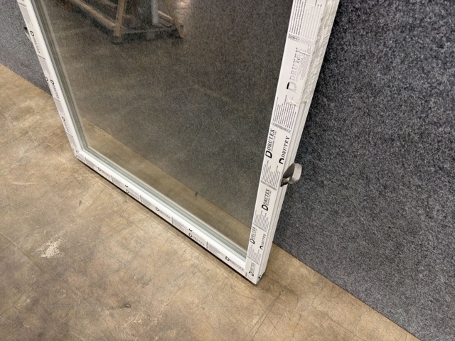 1604880-2 Fast fönster PVC 1120x1180, vit - Drutex