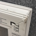 1604881-3 Fast fönster PVC 8x8, vit