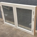 1604884-3 Öppningsbart fönster 3-glas trä 15x10, vit