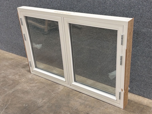 1604884-3 Öppningsbart fönster 3-glas trä 15x10, vit