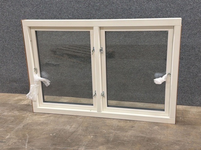 1604884-8 Öppningsbart fönster 3-glas trä 15x10, vit