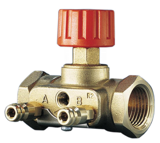 1604698-1 4 st Avstängningsventil ASV-M, Danfoss