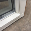 1604891-5 Fast fönster 3-glas trä 8x10, vit