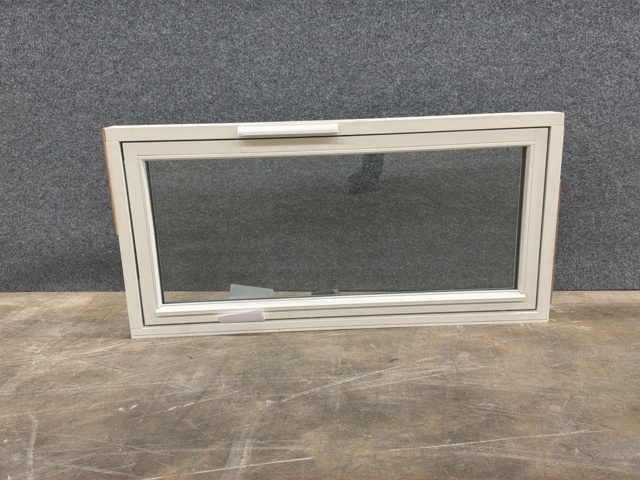 1604892-1 Vridfönster 3-glas trä 14x7, vit