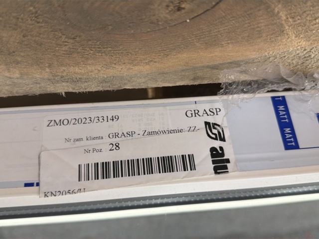 1604893-4 Fast fönster Trä/Alu  11-13, vit