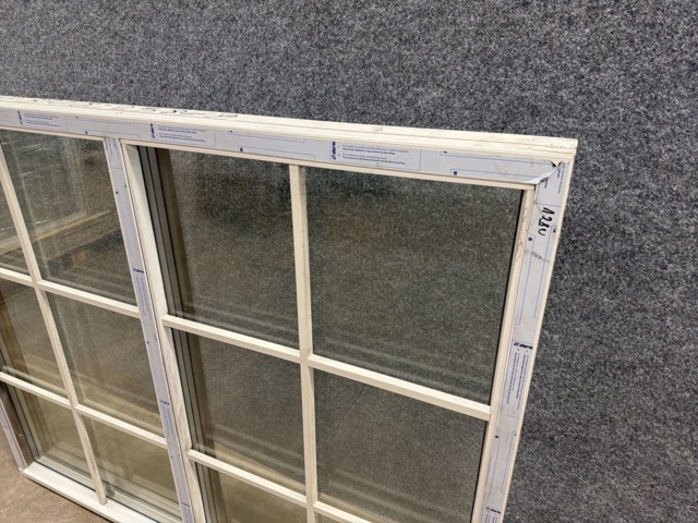 1608357-2 Fast fönster 13x16 trä/PVC, vit