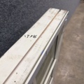 1608357-5 Fast fönster 13x16 trä/PVC, vit