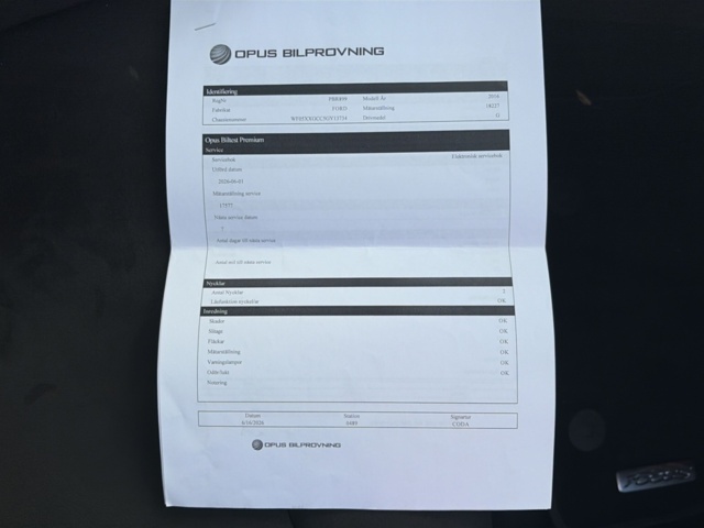 1608527-35 Ford Focus RS Manual, 350hp -2017