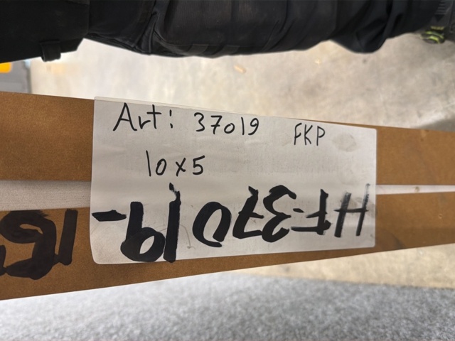 1608369-4 Fast fönster 10x5, vit