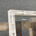 1605687-2 Fast fönster PVC 1780x1780, vit