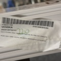1605687-4 Fast fönster PVC 1780x1780, vit
