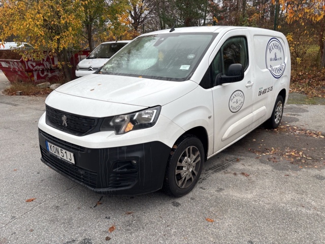 1604954-57 Peugeot Partner Utökad Last 1.5 BlueHDi 130 EAT, 130hk, 2022