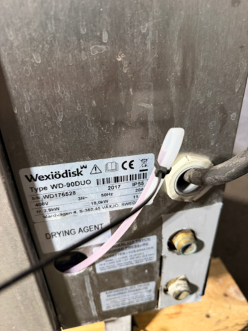 1566782-7 Diskmaskin – Wexiödisk WD-90 DUO -2017
