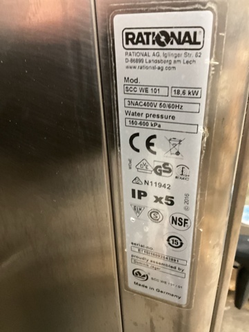 1473875-10 Rationalugn - Selfcooking center 101 WE