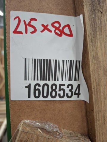 1608534-12 Fast fönster 3-glas trä/alu 20x21, ljusgrå utsida, grön insida