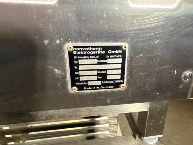 1566736-5 Ugn med stativ – Convotherm OD10 10