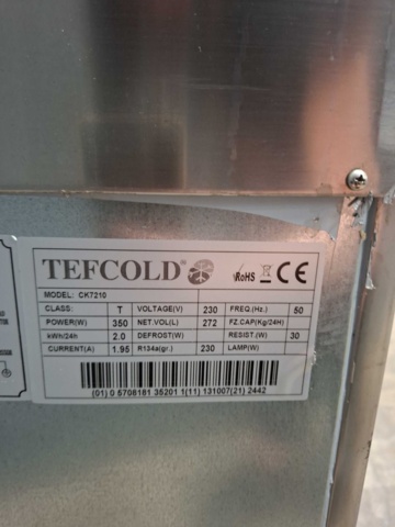 1528399-26 Kylbänk Tefcold CK7210