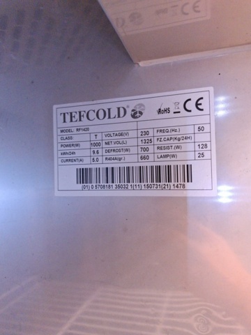 1537858-17 Dubbelfrys Tefcold RF1420