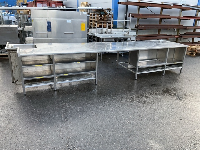 1473877-2 Större Rostfri arbetsbänk