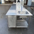 1473877-4 Större Rostfri arbetsbänk
