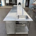 1473877-16 Större Rostfri arbetsbänk