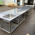 1473877-17 Större Rostfri arbetsbänk