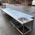 1473877-21 Större Rostfri arbetsbänk