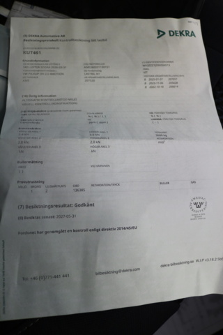 1515268-112 Volkswagen Transporter Dubbelhytt TDI BMT 4Motion 2011
