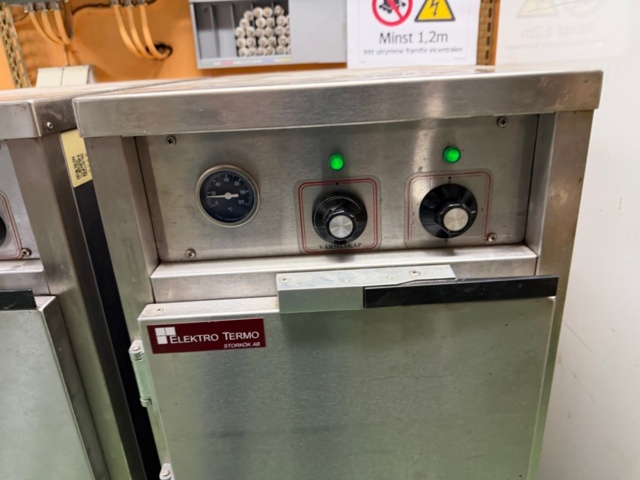 1566778-6 Värmeskåp 2 st – Elektro Termo VDU 400 SP -2006