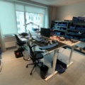 1548410-1 IT room with various equipment, components and furniture