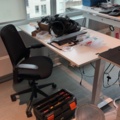 1548410-11 IT room with various equipment, components and furniture
