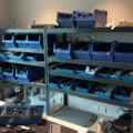 1548410-22 IT room with various equipment, components and furniture