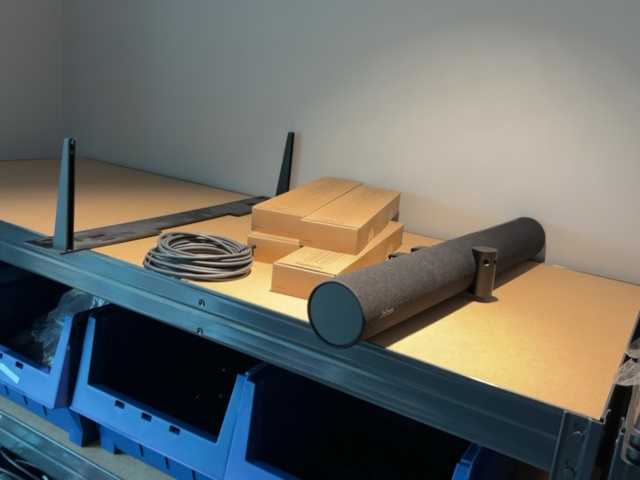 1548410-37 IT room with various equipment, components and furniture