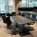 1548411-2 Meeting group - table & 6x armchairs