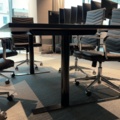 1548411-7 Meeting group - table & 6x armchairs
