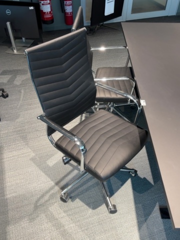 1548411-11 Meeting group - table & 6x armchairs