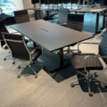 1548411-20 Meeting group - table & 6x armchairs
